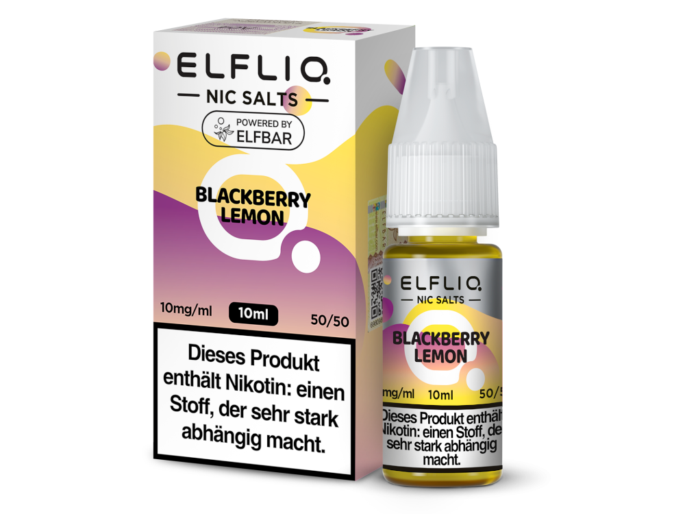 ELFLIQ - Blackberry Lemon - Nikotinsalz Liquid