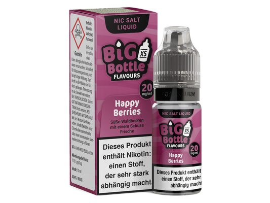 Big Bottle - Happy Berries - Nikotinsalz Liquid