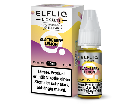 ELFLIQ - Blackberry Lemon - Nikotinsalz Liquid