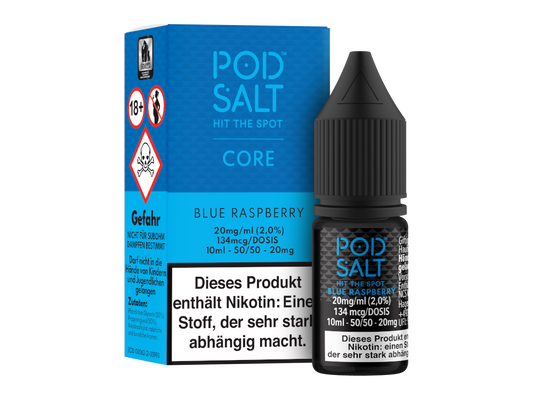 Pod Salt Core - Nikotinsalz Liquid - Blue Raspberry