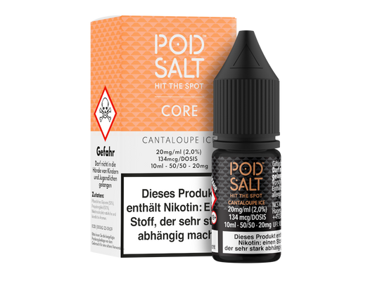 Pod Salt Core - Nikotinsalz Liquid - Cantaloupe Ice