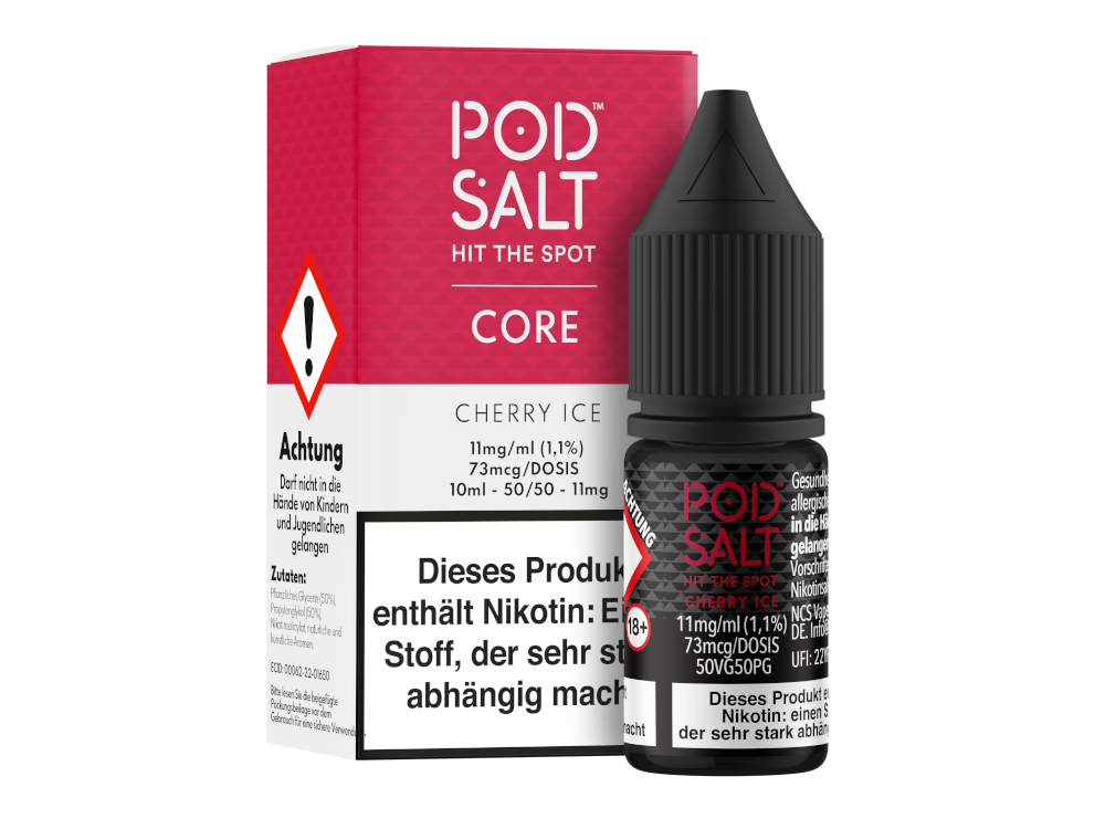 Pod Salt Core - Nikotinsalz Liquid - Cherry Ice