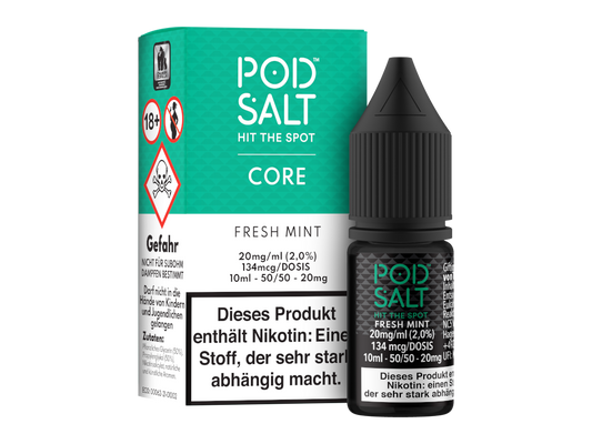 Pod Salt Core - Nikotinsalz Liquid - Fresh Mint