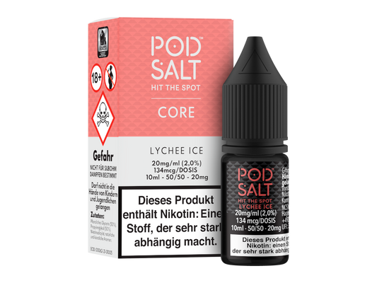 Pod Salt Core - Nikotinsalz Liquid - Lychee Ice