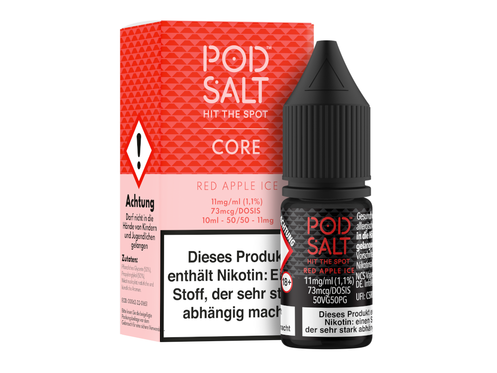 Pod Salt Core - Nikotinsalz Liquid - Red Apple Ice