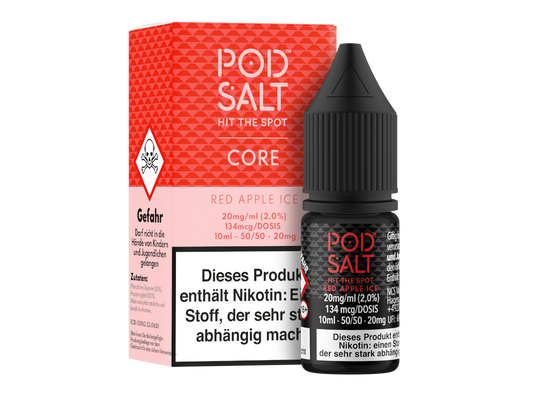 Pod Salt Core - Nikotinsalz Liquid - Red Apple Ice