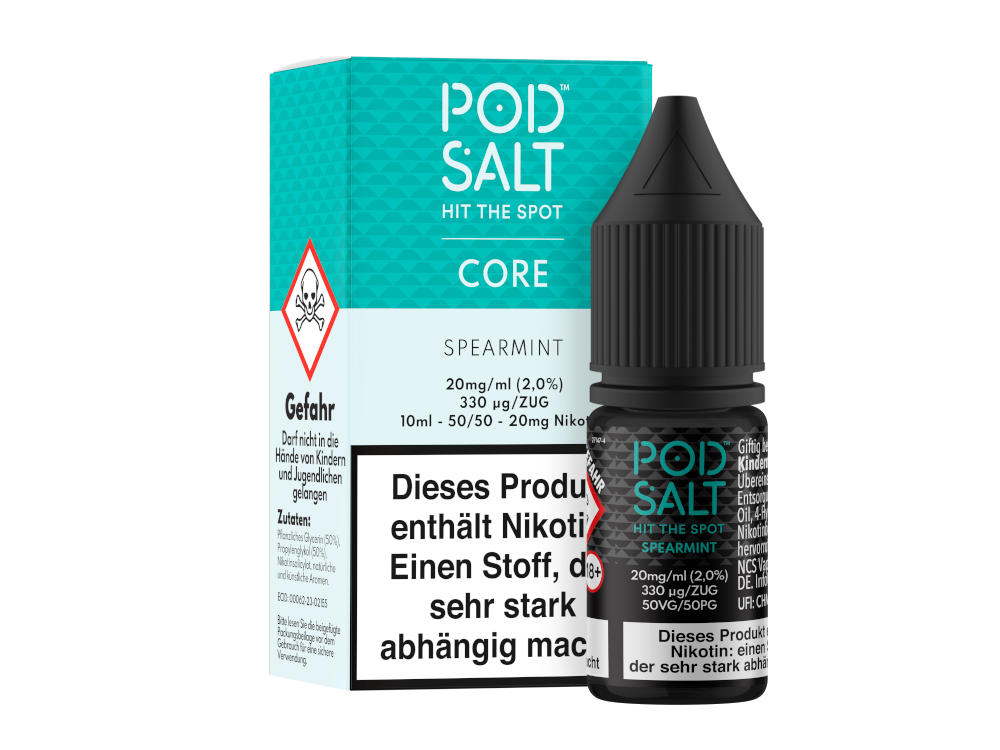 Pod Salt Core - Nikotinsalz Liquid - Spearmint