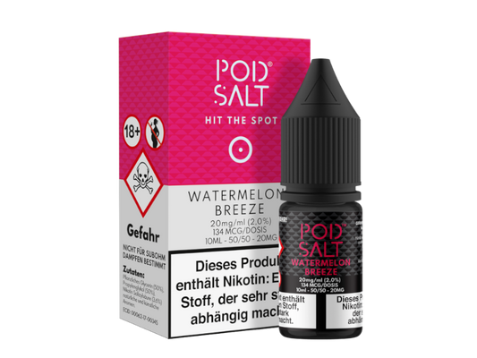 Pod Salt - Watermelon Breeze - Nikotinsalz Liquid