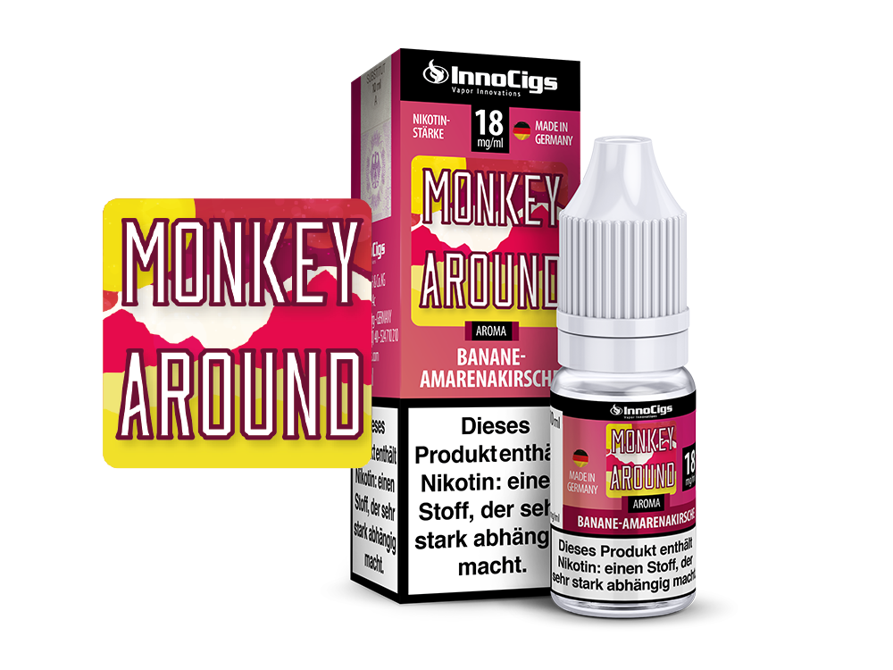 Monkey Around Bananen-Amarenakirsche Aroma - Liquid für E-Zigaretten