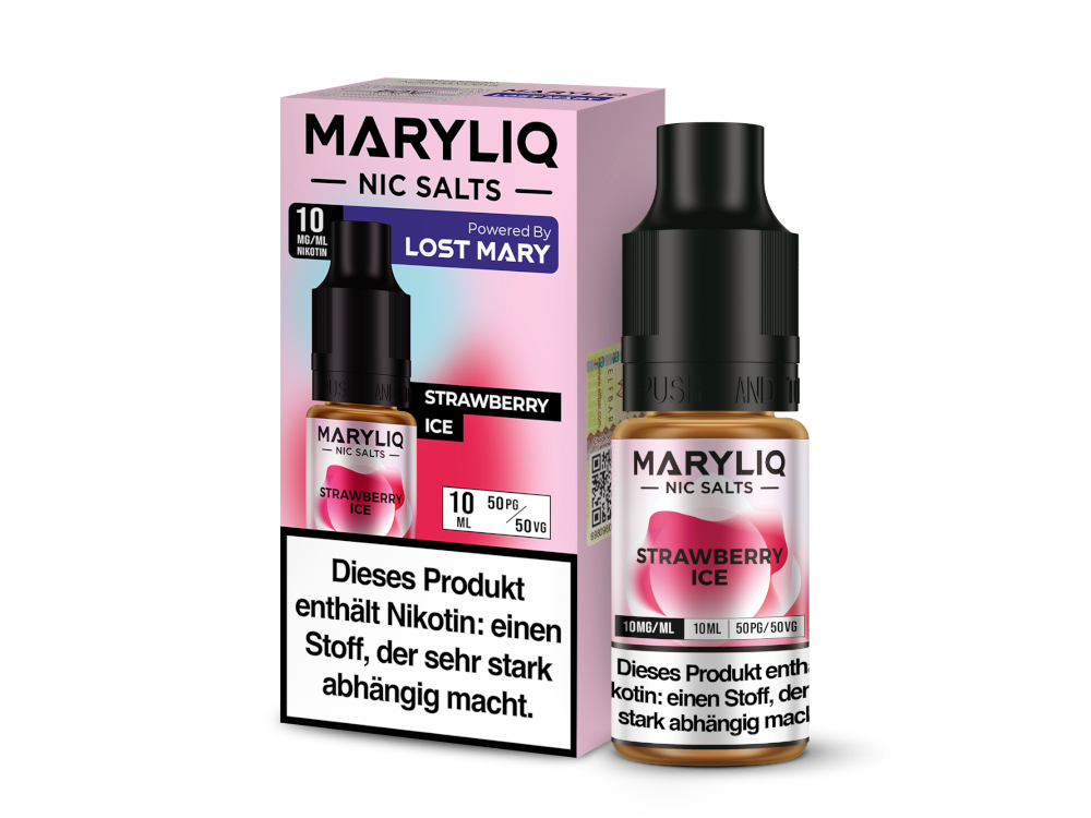 MARYLIQ - Nikotinsalz Liquid - Strawberry Ice