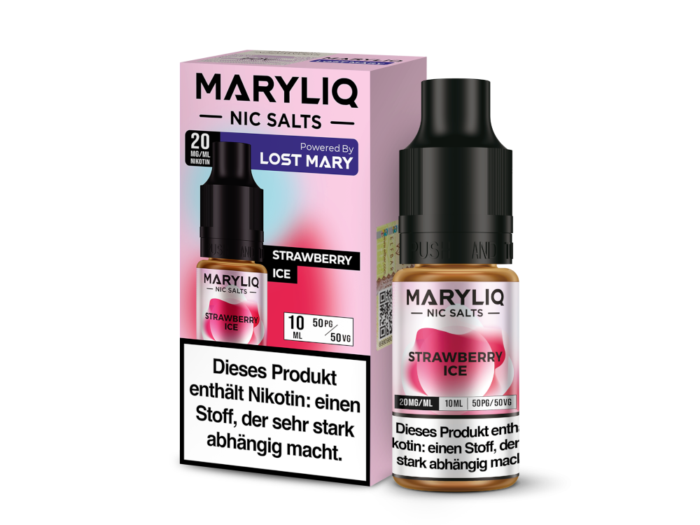 MARYLIQ - Nikotinsalz Liquid - Strawberry Ice