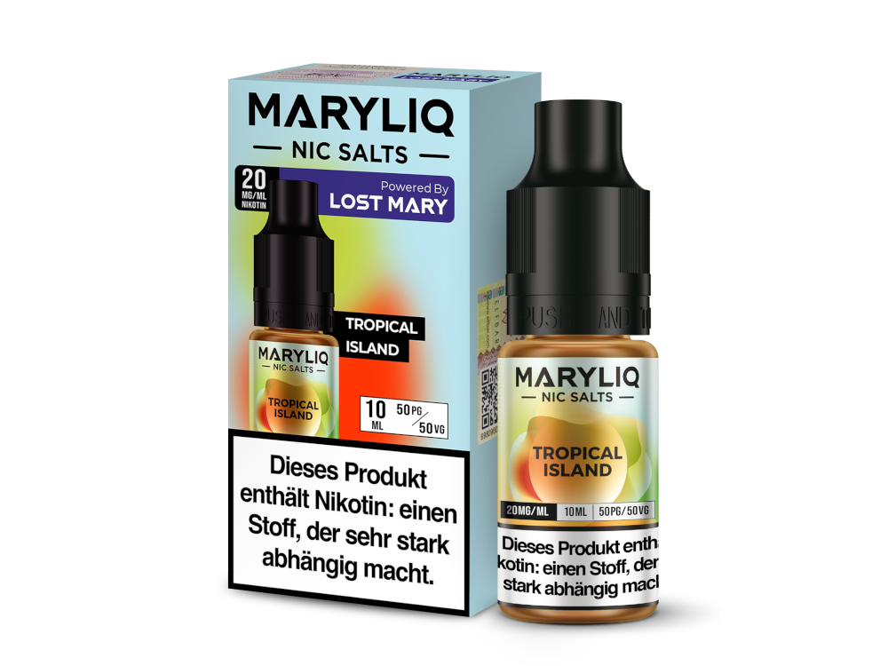 MARYLIQ - Nikotinsalz Liquid - Tropical Island