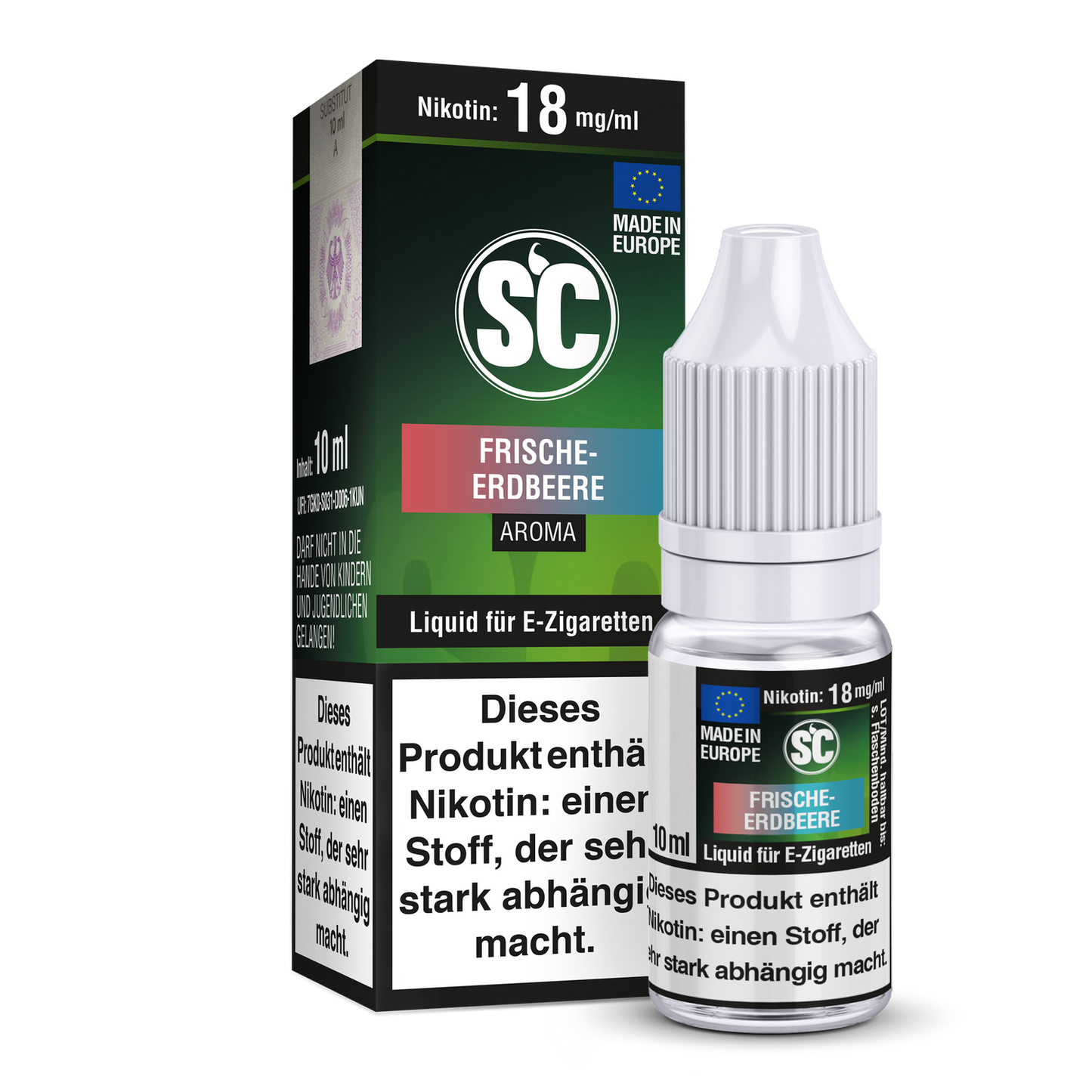 Frische Erdbeere E-Zigaretten Liquid