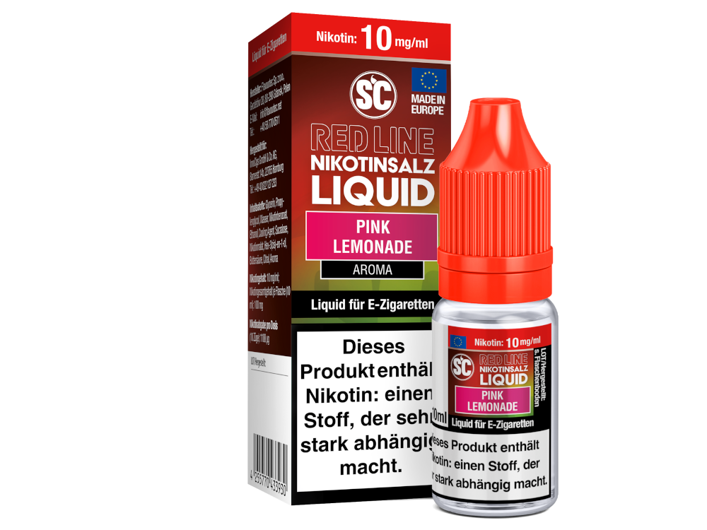 SC - Red Line - Pink Lemonade - Nikotinsalz Liquid