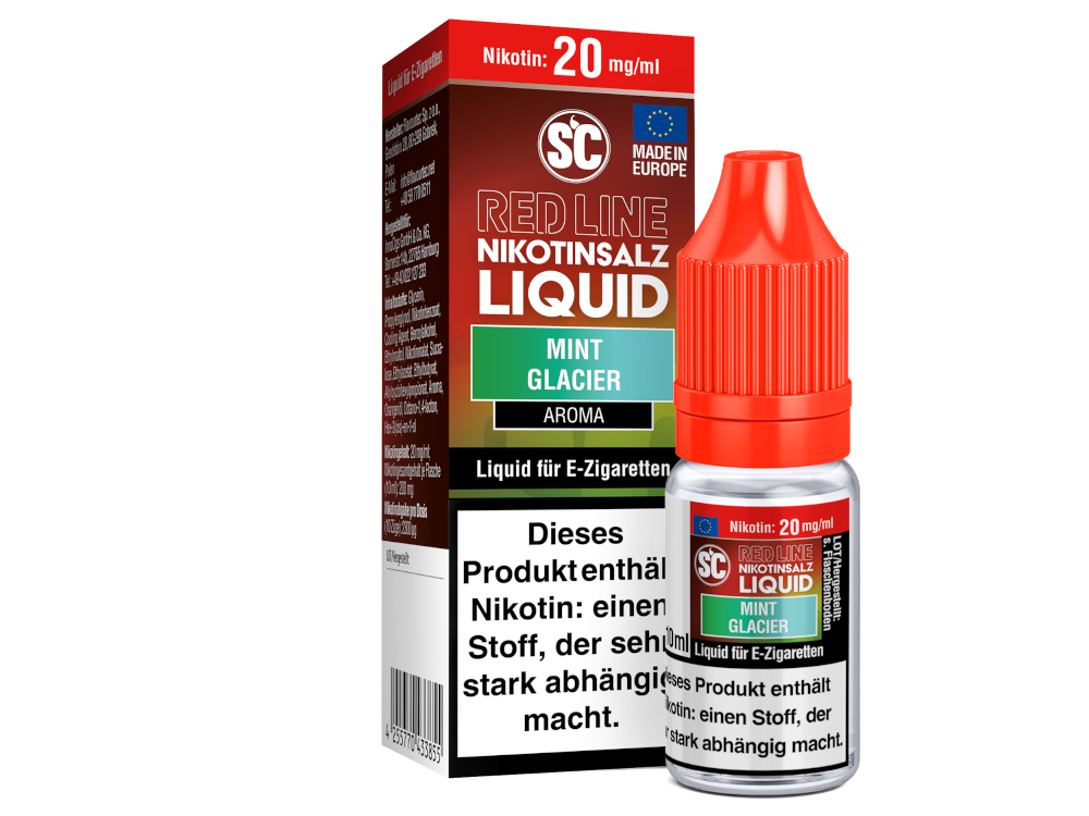 SC - Red Line - Mint Glacier - Nikotinsalz Liquid