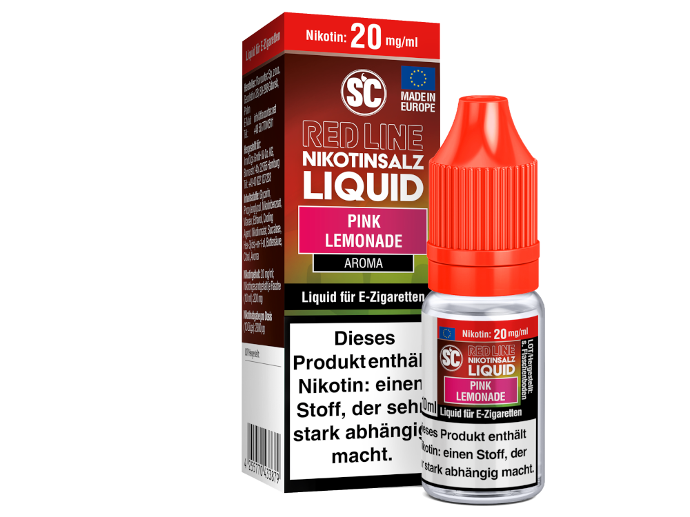 SC - Red Line - Pink Lemonade - Nikotinsalz Liquid