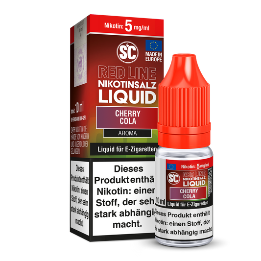 SC - Red Line - Cherry Cola - Nikotinsalz Liquid