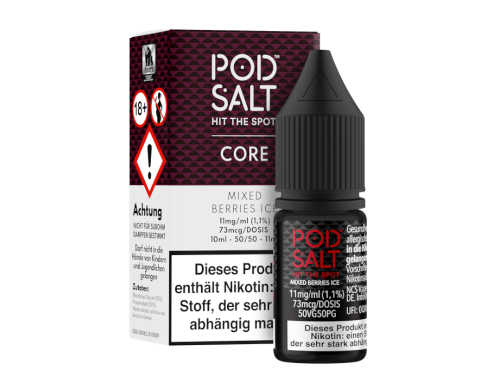 Pod Salt Core - Nikotinsalz Liquid - Mixed Berries Ice